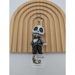 Jack Skellington "Costume Rayé" Flexible (Porte-Clé / Aimant)