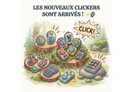 DÉCOUVREZ NOS CLICKERS SENSORIELS !